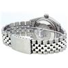 Image 3 : Rolex Mens Stainless Steel 36mm Green Vignette Diamond Datejust Wristwatch