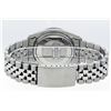 Image 5 : Rolex Mens Stainless Steel 36mm Green Vignette Diamond Datejust Wristwatch
