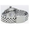 Image 6 : Rolex Mens Stainless Steel 36mm Green Vignette Diamond Datejust Wristwatch