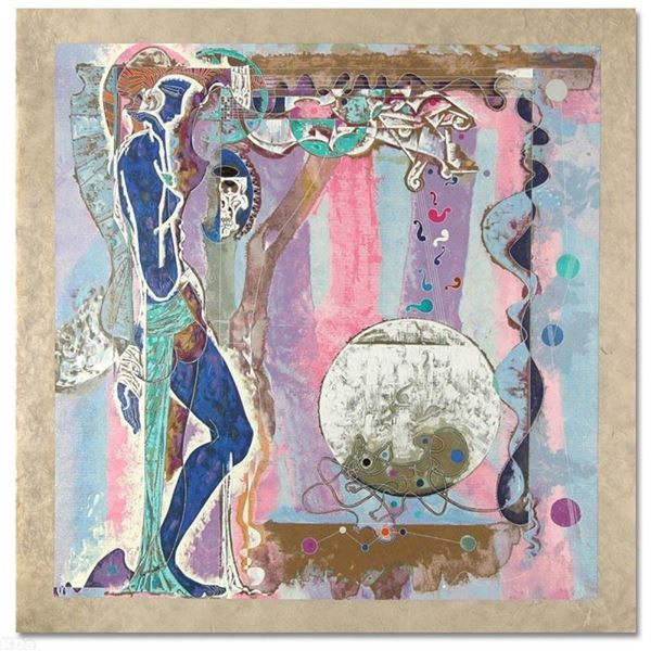 "Concerto" Limited Edition Serigraph on Rice Paper (38" x 39") by Renowned Artis