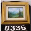 Image 1 : Framed Oil On Board By Edna Hudson