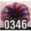Image 1 : Red And Blue Hand Blown Glass