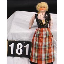 European Cloth Doll