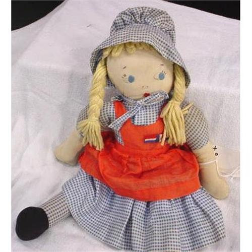 antique rag doll
