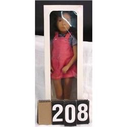 Sasha Doll, Brunette Red Dress