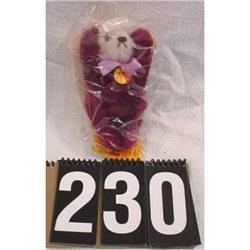 Little Purple Steiff Bear, "Dolly"