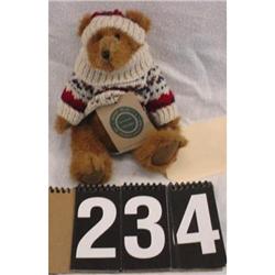 Boyds Bear with Winter Hat and Sweater