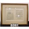 Image 1 : Star Spangled Banner Sheet Music Framed