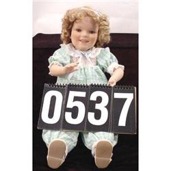 Danbury Mint Porcelain Shirley Temple Doll