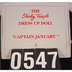 Shirley Temple Clothes "Captain January"