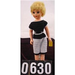 Valentine Vinyl Vintage Doll Blonde