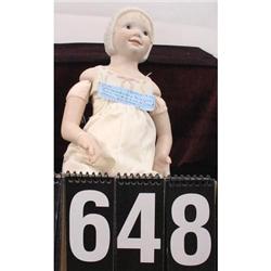Bisque Porcelain Doll