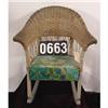 Image 1 : Vintage Childs Wicker Rocker