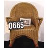 Image 1 : 1920s Childs Wicker Rocker With Photograph
