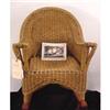 Image 2 : 1920s Childs Wicker Rocker With Photograph