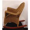 Image 4 : 1920s Childs Wicker Rocker With Photograph