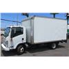 Image 1 : 2013 Isuzu Box Truck with Lift Gate, Lic. 501TVA, Starts & Runs, No Known Problems (See Video)