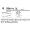 Image 1 : OUT OF SALE - JVC Blackbird E74