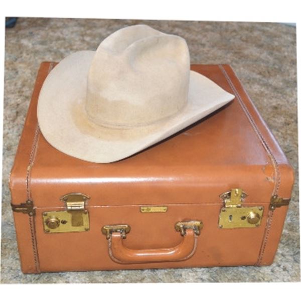 Beaver 100X hat & Stetson leather presentation box