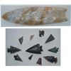 Image 1 : Oregon obsidian points