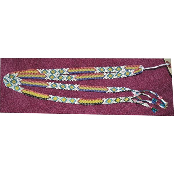 Pit River beaded 1914 necklace