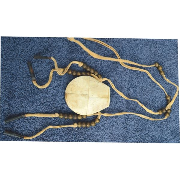 Indian needle case made of bone