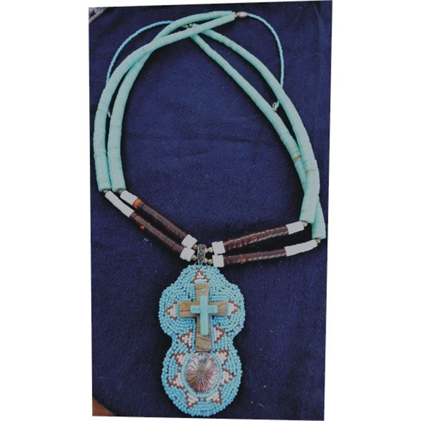 beaded necklace