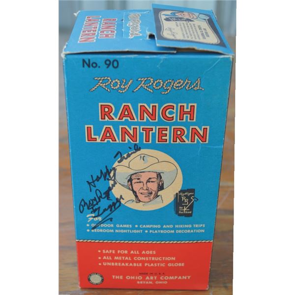 Roy Rogers new in the box Ranch Lantern