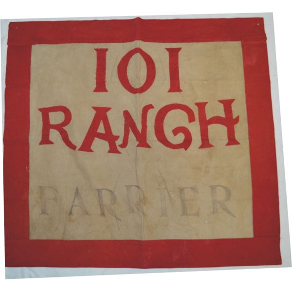 101 Ranch farrier flag 25” x 26”