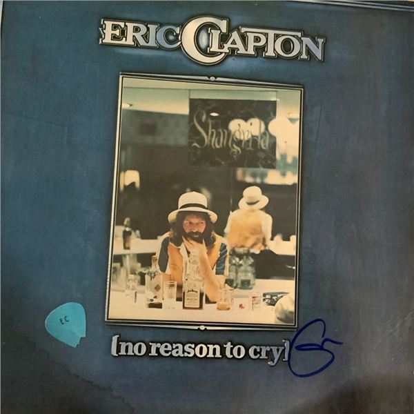 Signed Eric Clapton No Reason To Cry Album