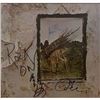 Image 1 : Signed Led Zeppelin IV Album Cover
