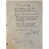 Image 1 : Signed Alice In Chains Man In The Box Lyrics