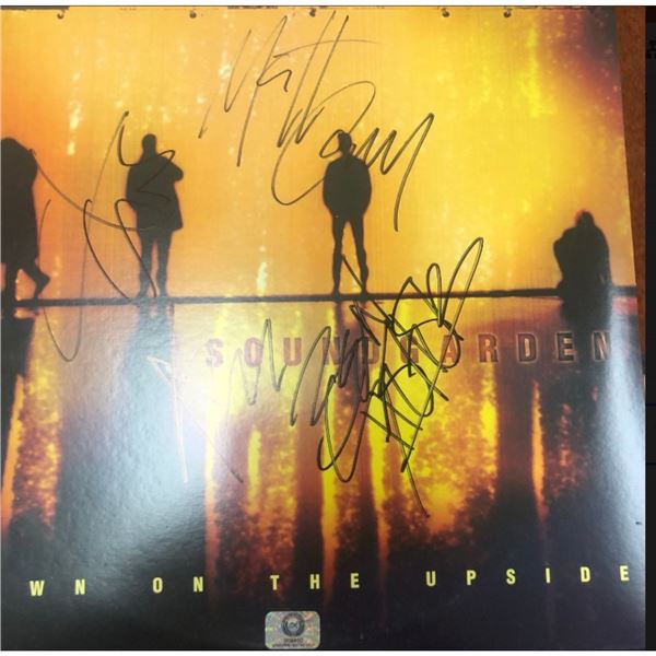 Signed Soundgarden Down On The Upside Album Cover