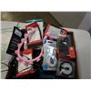 Image 2 : TRAY OF ELECTRONICS, BLUETOOTH EAR PIECE, SCREEN PROTECTORS, CHARGERS