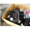 Image 2 : Box of extension cord and electrical cords