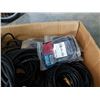 Image 3 : Box of extension cord and electrical cords