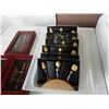 Image 2 : Three new pencil and pocket knife sets with new wine cork sets