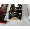 Image 3 : Three new pencil and pocket knife sets with new wine cork sets