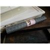 Image 5 : STORAGE TOTE WITH DRAPES AND NEW RUBBER BACKED FLOOR MAT