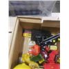 Image 5 : BOX OF VINTAGE TOYS, TIN VAN
