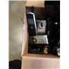Image 7 : BOX OF PHONE HANDSETS, CHARGERS AND BLACK AND DECKER VACUUM