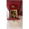 Image 4 : WOODEN JEWELLERY BOX AND BOX OF VARIOUS JEWELLERY
