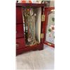 Image 7 : WOODEN JEWELLERY BOX AND BOX OF VARIOUS JEWELLERY
