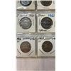 Image 8 : 29 DIFFERENT CANADIAN 5 CENT COINS 1922-1960 ALL DIFFERENT VARIOUS YEARS