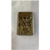 Image 2 : BRASS EXPANDING TELESCOPE AND POKEMON MEWTWO METAL COLLECTOR CARD