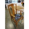 Image 2 : WOOD ARMCHAIR