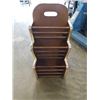 Image 3 : WOOD MAGAZINE RACK