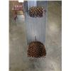 Image 4 : HEAVY METAL DESIGNER CHAIR WITH LEOPARD PRINT CUSHION AND HEADREST