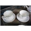 Image 4 : MEMORY LANE ROYAL ALBERT TEAPOT, CUPS AND SAUCERS, CREAM AND SUGAR WITH TRAY AND CAKE PLATE