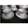 Image 8 : MEMORY LANE ROYAL ALBERT TEAPOT, CUPS AND SAUCERS, CREAM AND SUGAR WITH TRAY AND CAKE PLATE